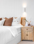 Marina Elm Bedside | Natural Uniqwa Collections