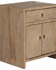 Marina Elm Bedside | Natural Uniqwa Collections