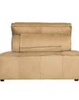 Maui Sofa | Aniline Leather | Cashew Uniqwa Collections