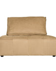 Maui Sofa | Aniline Leather | Cashew Uniqwa Collections