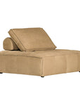 Maui Sofa | Aniline Leather | Cashew Uniqwa Collections
