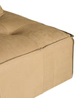 Maui Sofa | Aniline Leather | Cashew Uniqwa Collections