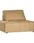 Maui Sofa | Aniline Leather | Cashew Uniqwa Collections