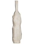 Mazuri Cement Vase | White Wash Uniqwa Collections