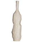 Mazuri Cement Vase | White Wash Uniqwa Collections