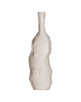 Mazuri Cement Vase | White Wash Uniqwa Collections