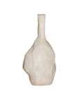 Mazuri Cement Vase | White Wash Uniqwa Collections