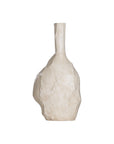 Mazuri Cement Vase | White Wash Uniqwa Collections
