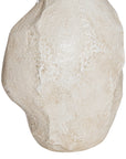 Mazuri Cement Vase | White Wash Uniqwa Collections