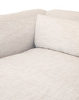 Mukuru Sofa | Left-Hand Chaise | Natural Uniqwa Collections