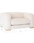 Mukuru Sofa | One Seater | Natural Uniqwa Collections