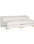 Mukuru Sofa | Single Seat | Natural Uniqwa Collections