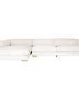 Mukuru Sofa | Left-Hand Chaise | Natural Uniqwa Collections