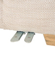 Mukuru Sofa | Left-Hand Chaise | Natural Uniqwa Collections