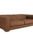 Mukuru Sofa | Three Seater | Leather | Cera Brown Uniqwa Collections