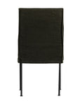 Nadi Dining Chair | Moss Black Canvas Uniqwa Collections