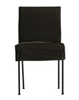 Nadi Dining Chair | Moss Black Canvas Uniqwa Collections