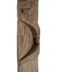 Naga Antique Granary Door | Single NC-00288 Authentic Naga Antique