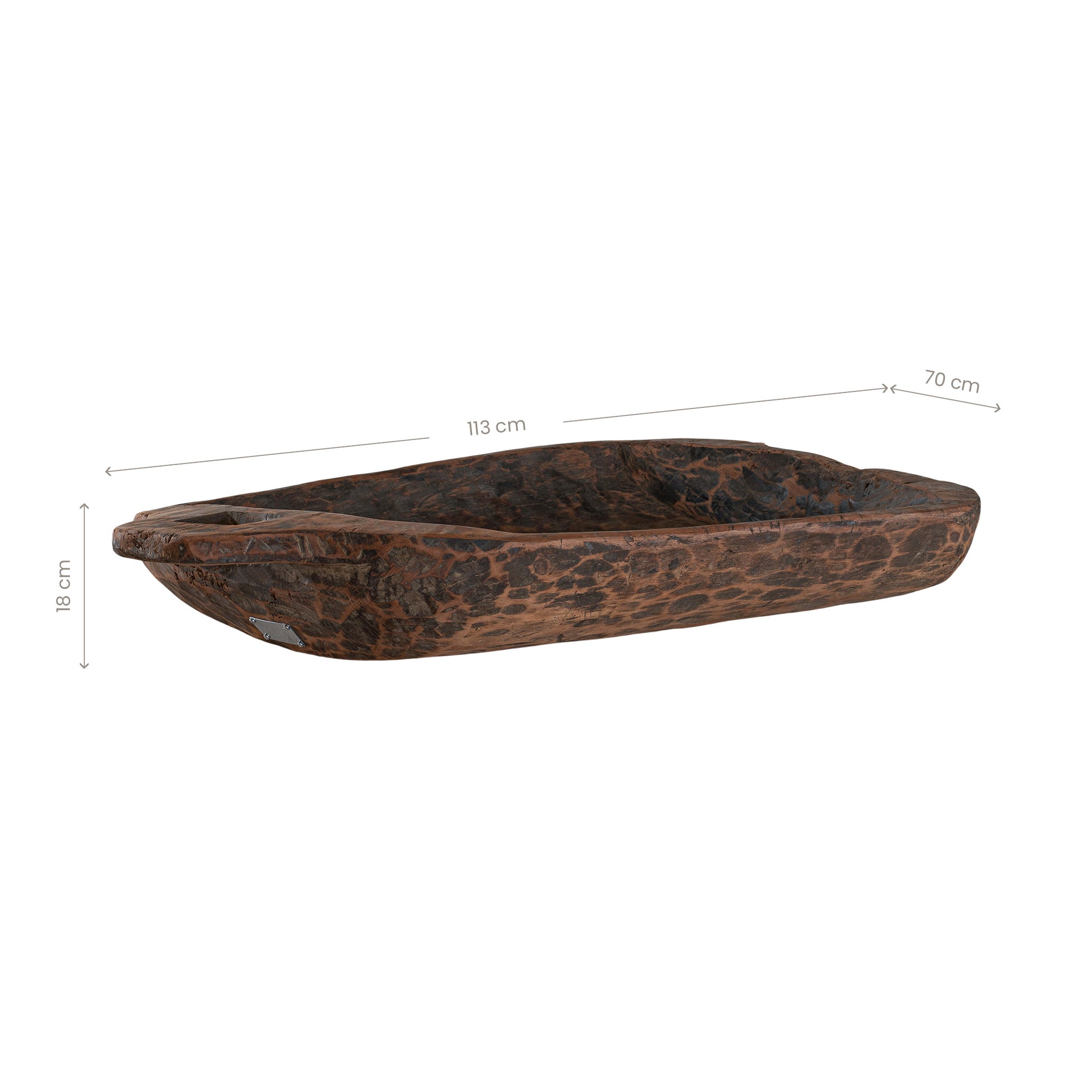 Naga Antique Village Tray NC-00257 Authentic Naga Antique