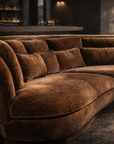 Nesta Sculptural Sofa | Bronze Uniqwa Collections