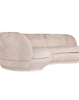 Nesta Sculptural Sofa | Sand Mirage Uniqwa Collections
