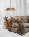 Nikka Oversized Swivel Lounger | Desert Haze Uniqwa Collections