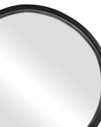Niyaama Round Mirror | Black Uniqwa Collections