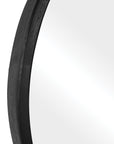 Niyaama Round Mirror | Black Uniqwa Collections