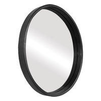 Niyaama Round Mirror | Black Uniqwa Collections