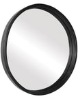Niyaama Round Mirror | Black Uniqwa Collections