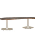 Palm Beach Coffee Table 1.8m Oval Coffee Table Top Sand Uniqwa Collections