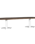 Palm Beach Coffee Table 1.8m Oval Coffee Table Top White Uniqwa Collections