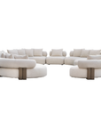 Porto Cervo Modular Sofa | Complete Set | Full Outdoor | Crema