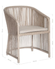 Retreat Dining Chair | Natural Uniqwa Collections