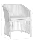 Retreat Dining Chair | White Uniqwa Collections