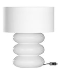Rundu Table Lamp White White Uniqwa Collections