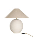 Sabi Table Lamp | Sculptural Composite | Light Roast | Small Uniqwa Collections