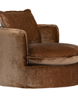 Sabora Swivel Chair | Bronze Uniqwa Collections