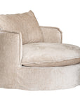 Sabora Swivel Chair | Sand Mirage Uniqwa Collections
