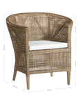 Sanctuary Dining Chair | Natural Uniqwa Collections