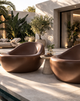 Santorini Chair | Chocolate Uniqwa Collections