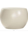 Santorini Side Table | Sand Uniqwa Collections