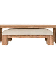 Simbah Bench Dining | Luxury Natural Uniqwa x Lauren Eloise