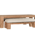 Simbah Bench Dining | Luxury Natural Uniqwa x Lauren Eloise