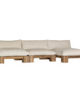 Simbah Sofa Single Seater | Luxury Natural Uniqwa x Lauren Eloise