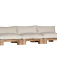 Simbah Sofa Single Seater | Luxury Natural Uniqwa x Lauren Eloise