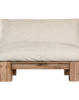 Simbah Sofa Single Seater | Luxury Natural Uniqwa x Lauren Eloise