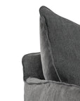 Singita Slipcover | Three Seater Charcoal Uniqwa Collections