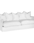 Singita Sofa | Three Seater White Uniqwa Collections