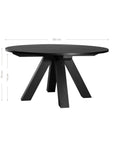 St Croix Dining Table | Black DIA 1.5 Metre Uniqwa Collections
